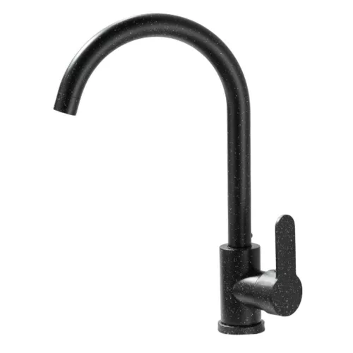 Evinion K615-45C Gránit Mosogató + Csap + Szifon + Adagoló (fekete)