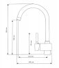 Evinion K615-45B Gránit Mosogató + Csap + Szifon + Pumpa (Bézs)