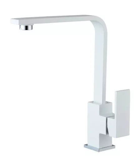Evinion K615-45BI Gránit Mosogató + Design Csap + Szifon + Adagoló (Fehér)