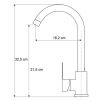 Evinion E775-435C Gránit Mosogató + Csap + Szifon (Fekete)