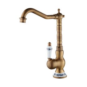 YOKA Giana vintage mosogató csaptelep - antik arany