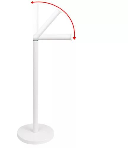 YOKA Home wc papír tartó kis állvány - króm