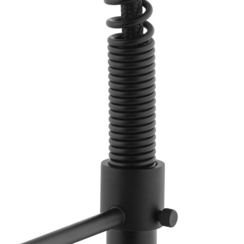 Yoka Fiesto multifunkcionális flexibilis zuhanyfejes csaptelep - fekete