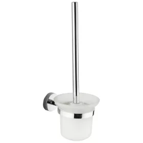   Mexen Loft wc kefe fali tartóval - króm / üveg (7012650-00)