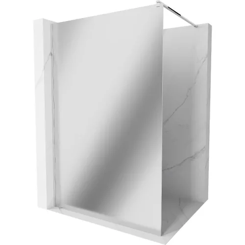 Mexen Kioto walk-in zuhanyfal - tükör üveg / króm profil - 100 cm (800-100-101-01-50)