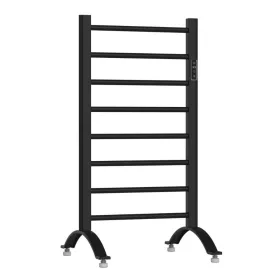   Szabadonálló / fali elektromos design radiátor termosztáttal - NERO Italia AF-E006-B - 50 x 88 cm