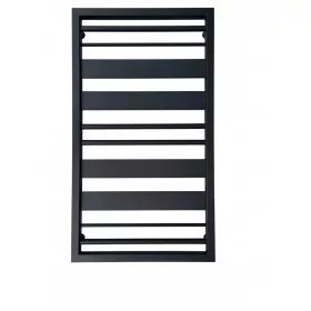   Weberg Baltic design törölközőszárító radiátor 94x53 cm (fekete)