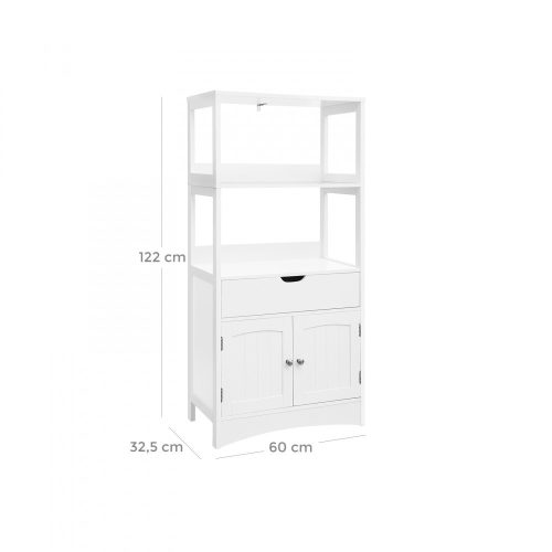 Tálaló szekrény / magas komód - Vasagle - 60 x 122 cm 