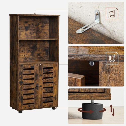 Állószekrény / tálaló - Vasagle Loft 60 x 125 cm