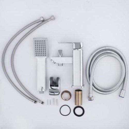 YOKA Home 2in1 mosdó/kád csaptelep + zuhanyrózsa - króm