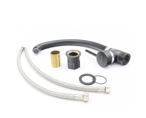 Gamma Roy mosogató csaptelep - matt fekete