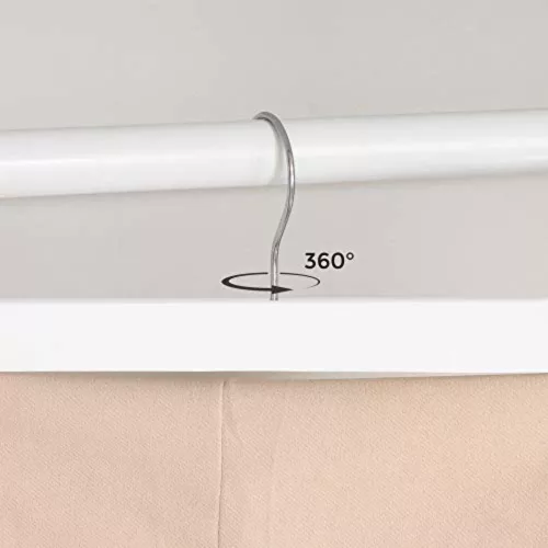 Songmics nadrágtartó vállfa készlet - 8 db (fehér)