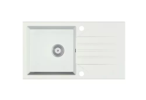 Gránit Mosogató EOS Evinion + magasított csaptelep (fehér)