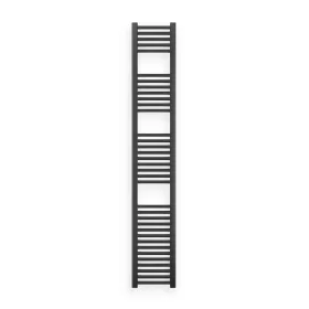   Ecoradco törölközőszárító radiátor 30 x 180 cm (fekete)