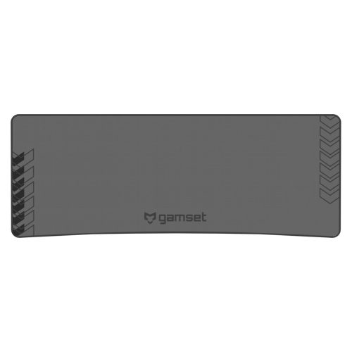 Gamer asztal LED világítással karbonszálas bevonat 116cm FALCON 1.0