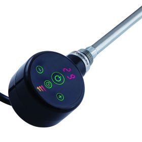   Radiátor fűtőbetét - Ecoradco Sun Digital - 300W (fekete)