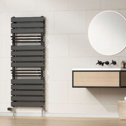 Design radiátor NERO Italia FR03001 - 50 x 129 cm