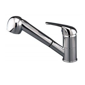 SHOWER Kihúzható Zuhanyfejes Mosogató Csaptelep - Króm