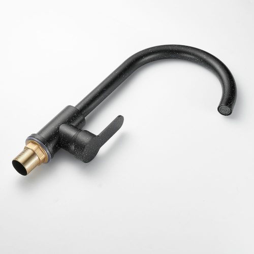 Gamma Deco mosogató csaptelep - fekete (szemcsés)