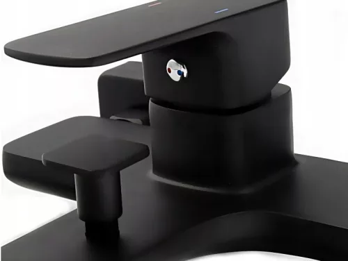 Gamma Cubic kádtöltő csaptelep - fekete