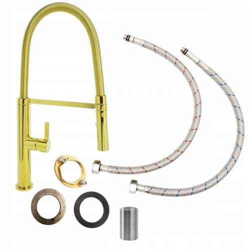 Gamma Spiral Gold mosogató csaptelep - arany