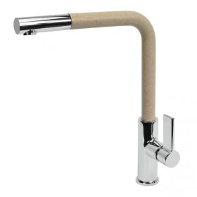   LINEA gránit mosogató Csaptelep - Kihúzható fejjel (bézs)