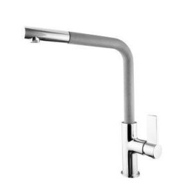   LINEA gránit mosogató Csaptelep - Kihúzható fejjel (szürke)