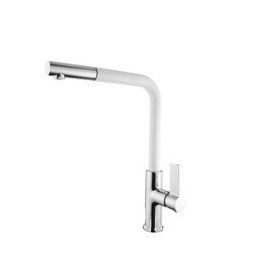   LINEA gránit mosogató Csaptelep - Kihúzható fejjel (fehér)