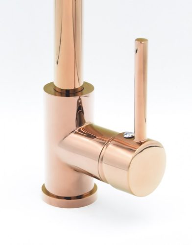 Gamma Rose-Gold magasított mosogató csaptelep - (rose gold)