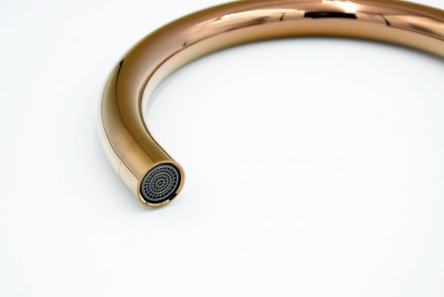 Gamma Rose-Gold magasított mosogató csaptelep - (rose gold)