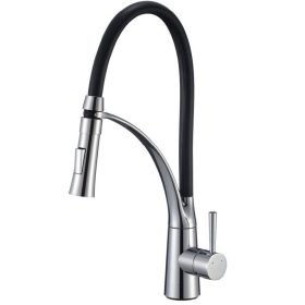 Gamma Duo-Flex Multifunkciós Csaptelep - Fekete - króm