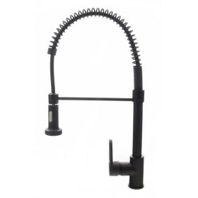   Gamma Loop Spiral-1 flexibilis zuhanyfejes csaptelep - matt fekete