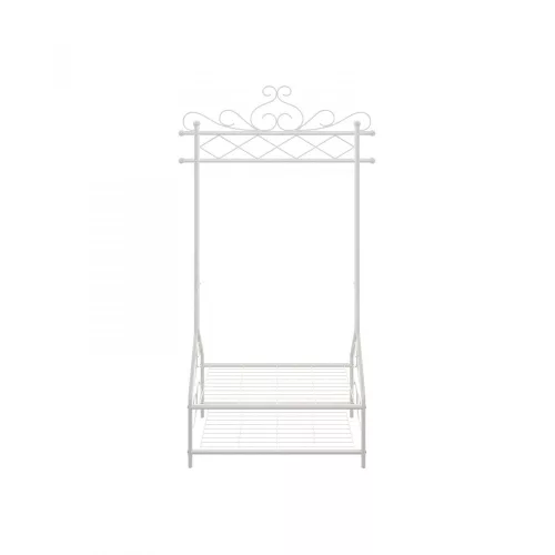 Vintage ruhatartó állvány cipőtárolóval - Songmics - 80 x 173 cm