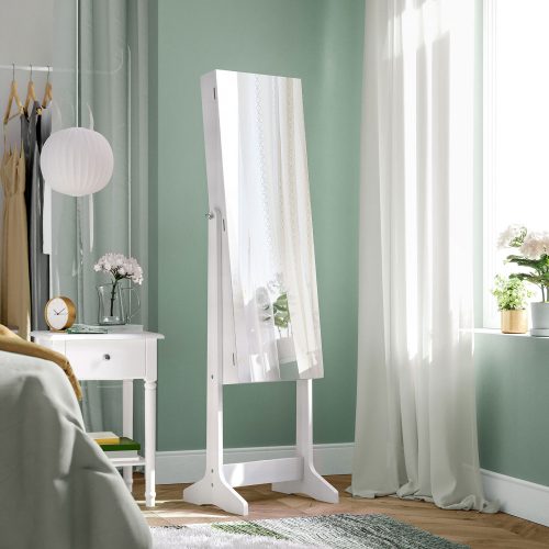 Ékszertartó állószekrény tükörrel - 41 x 152 cm