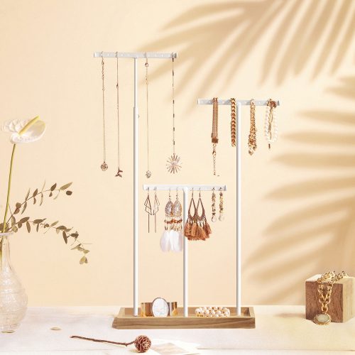 Songmics ékszertartó asztali állvány - állítható magasság