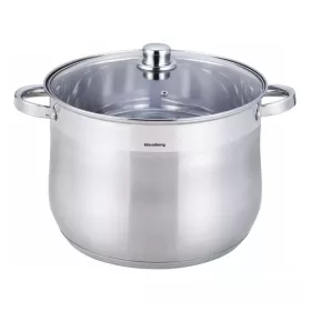   Klausberg fazék 18.7L, Ø32 cm- rozsdamentes acél, edzett üveg fedő (KB-7167)