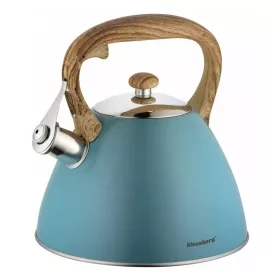   Klausberg teáskanna, sípszóval - 3L - türkizkék (KB-7263)