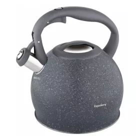   Klausberg teáskanna, sípszóval, fekete matt, 3.0L (KB-7267)
