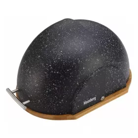   Klausberg Premium kenyértartó - rozsdamentes acél / bambusz (KB-7277)