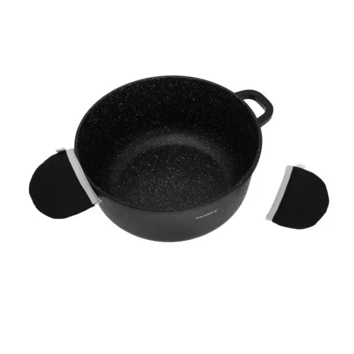 Klausberg Premium 8 darabos tapadásmentes edénykészlet - rozsdamentes acél, edzett üveg fedő (KB-7359)