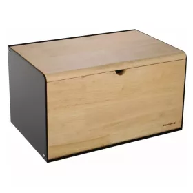   Klausberg Premium kenyértartó - rozsdamentes acél / tölgy (KB-7386)
