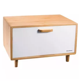   Klausberg Retro kenyértartó - rozsdamentes acél / bambusz (KB-7400)