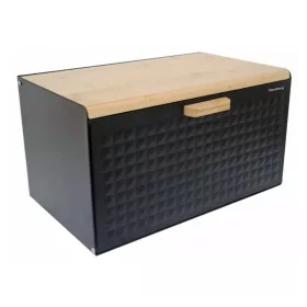   Klausberg Premium kenyértartó - rozsdamentes acél / bambusz (KB-7425)