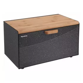   Klausberg Premium kenyértartó - rozsdamentes acél / bambusz (KB-7464)