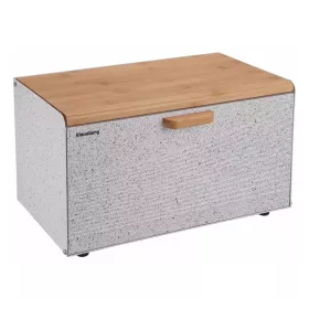   Klausberg Premium kenyértartó - rozsdamentes acél / bambusz (KB-7466)