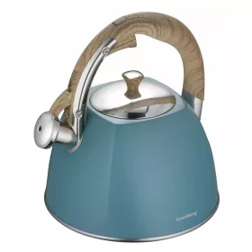   Klausberg teáskanna, sípszóval - 3L - türkizkék (KB-7499)