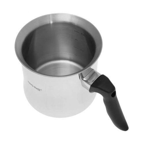 Kinghoff duplafalú tejforraló forrásjelző sípszóval 0,8L (KH-3108)