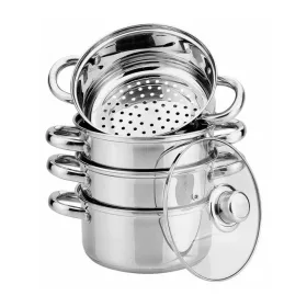   Kinghoff 5 részes pároló edény készlet Ø18 cm - 2.5L (KH-3317)