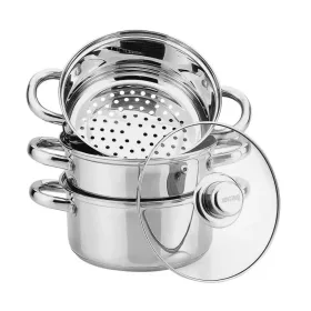   Kinghoff 4 részes pároló edény készlet Ø20cm - 3.1L (KH-3321)