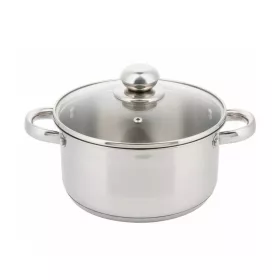   Kinghoff lábos 3L, Ø20 cm- rozsdamentes acél, edzett üveg fedő (KH-4329)